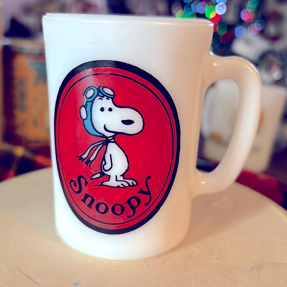 Snoopy Childs Mug By Avon 1969 Vintage